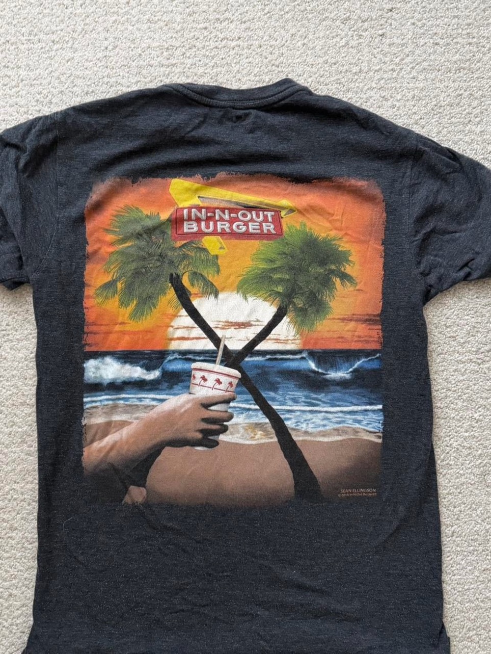 In-n-out burger tshirt
